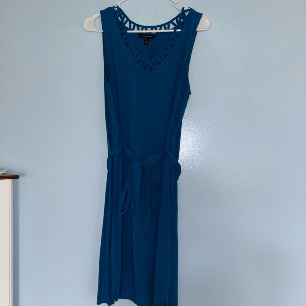 Banana Republic blue Sleeveless Dress